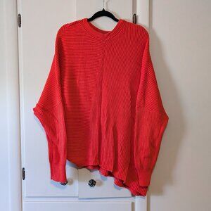 Free People Asymetrical Sweater (L)